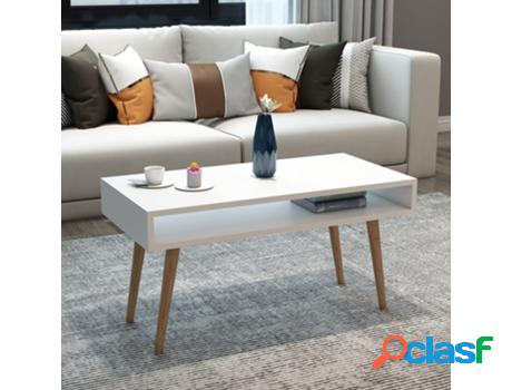 Mesa de Centro [EN.CASA] con Estante (70 x 90 x 45 cm -