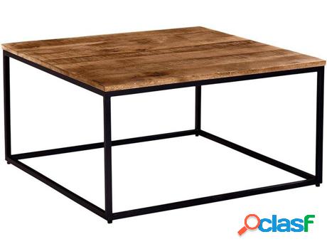 Mesa de Centro VENTE UNIQUE Harlem (Beige - Madera - 45 x 90