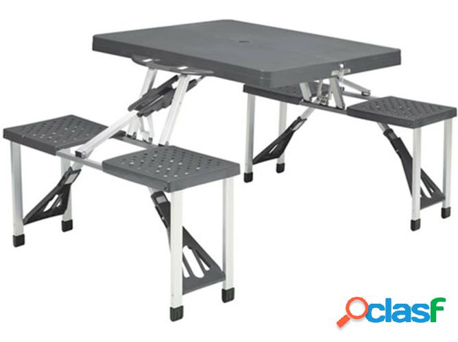Mesa de Picnic EASY CAMP Toulouse con Bancos