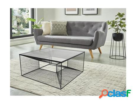 Mesa de centro VENTE UNIQUE Clarence (38 x 80.5 x 80.5 cm -