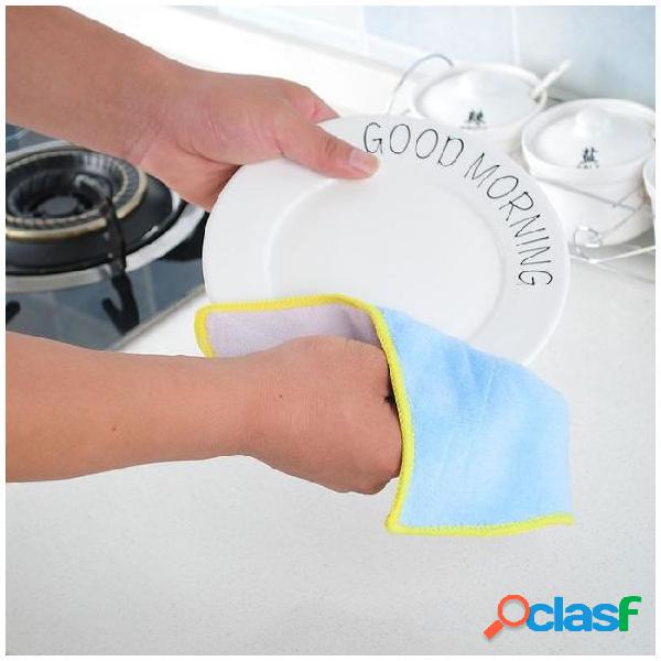 Microfiber car cleaning towel kitchen washing polishing