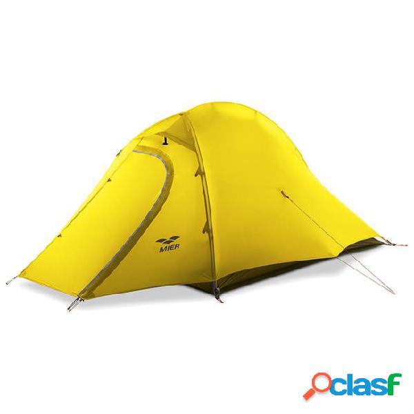 Mier 1-person & 2 person camping tent with footprint