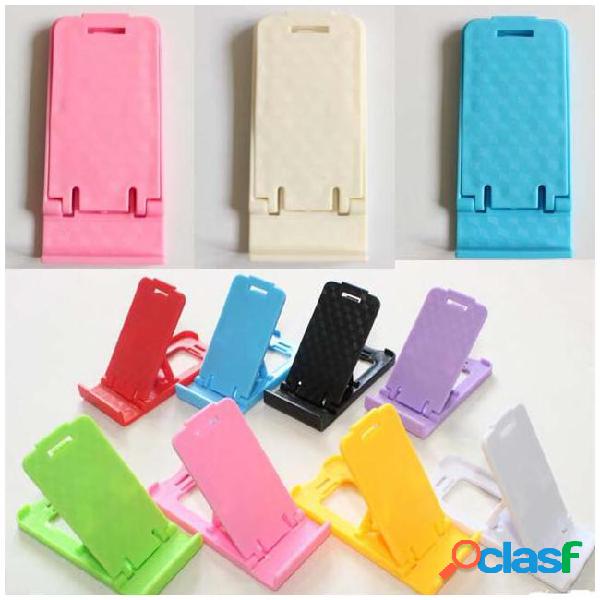 Mini cell phone holder mobile phone stand folding bracket