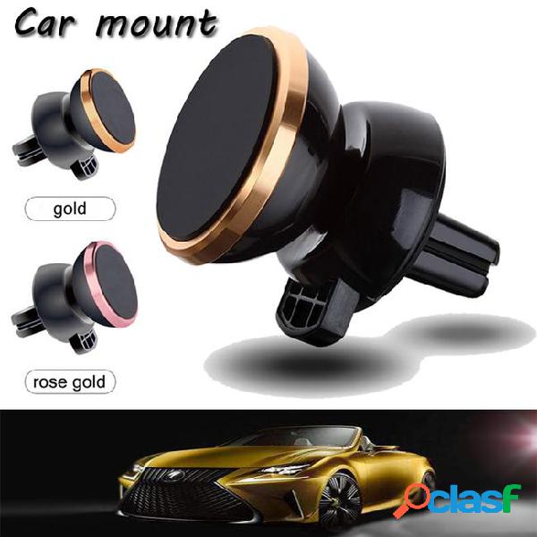 Mini magnetic car air vent mount holder 360 angle position