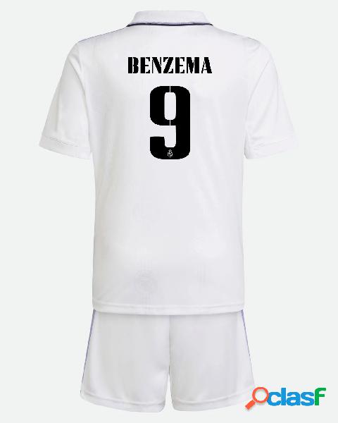 Miniconjunto 1ª Real Madrid 2022/2023 de Benzema