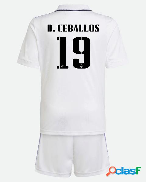 Miniconjunto 1ª Real Madrid 2022/2023 de D. Ceballos