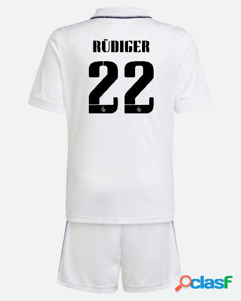 Miniconjunto 1ª Real Madrid 2022/2023 de Rüdiger