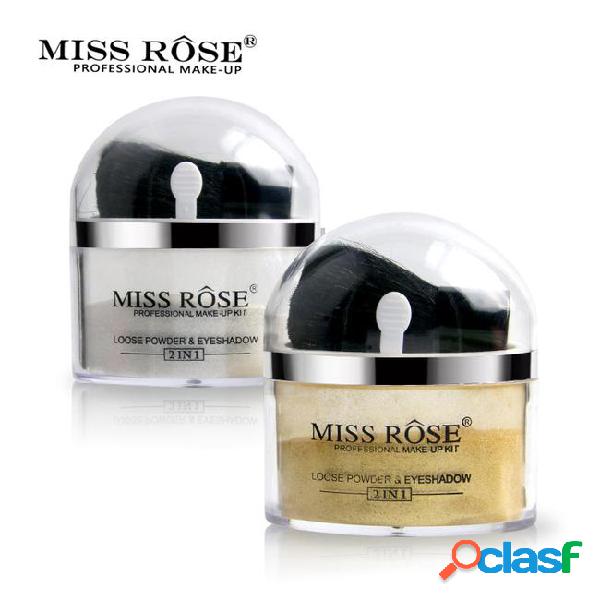 Miss rose brand eye shadow shimmer glitter natural gold