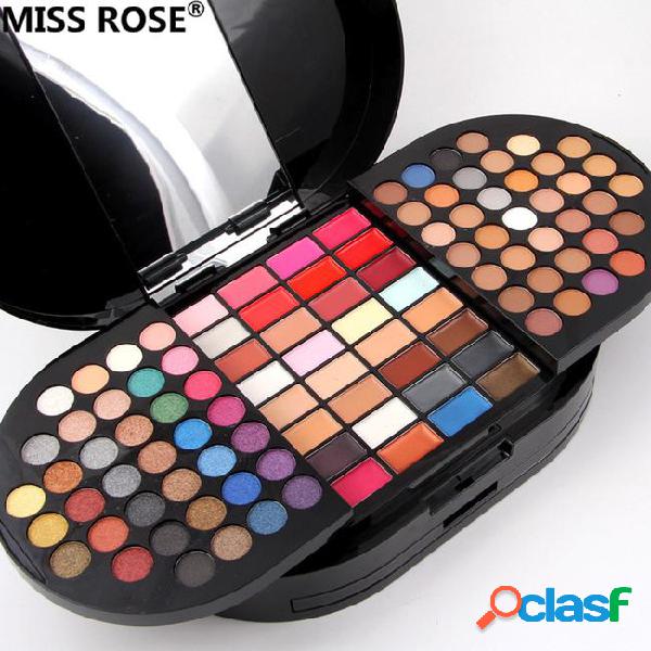 Miss rose eye makeup makeup case set 90 color matte shiny
