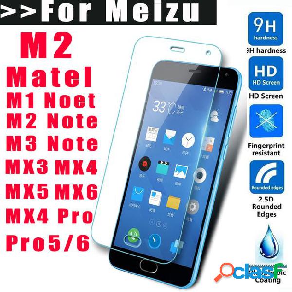 Mllse hd tempered glass for meizu m2 m1 note pro5 pro6