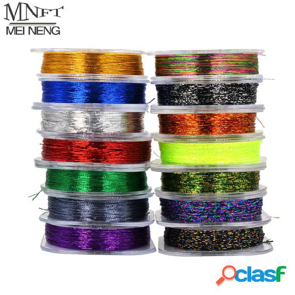 Mnft 7pcs 14 colors metallic rod building wrapping thread