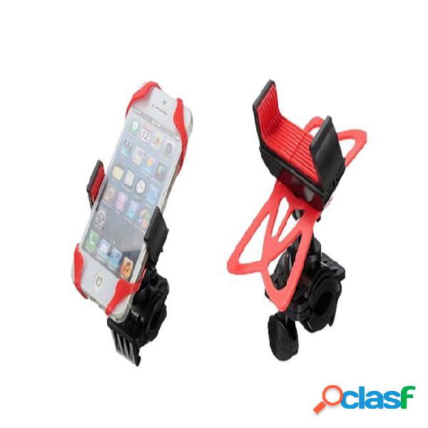 Mobile phone accessories silicone bicycle cell phone holder