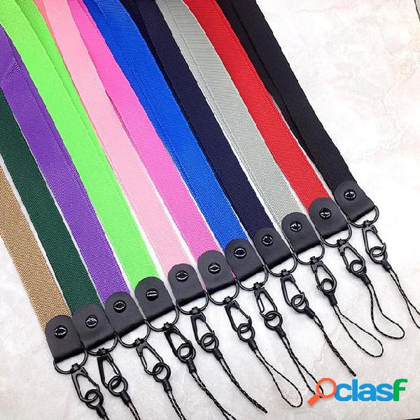 Mobile phone hanging neck rope high quality polyester woven