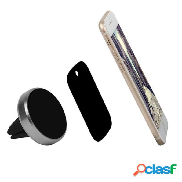 Mobile phone holder 360 degree magnetic car air vent mount