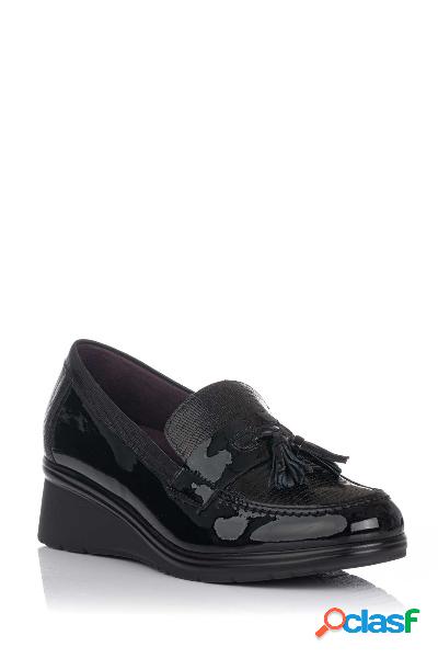 Mocasín en piel