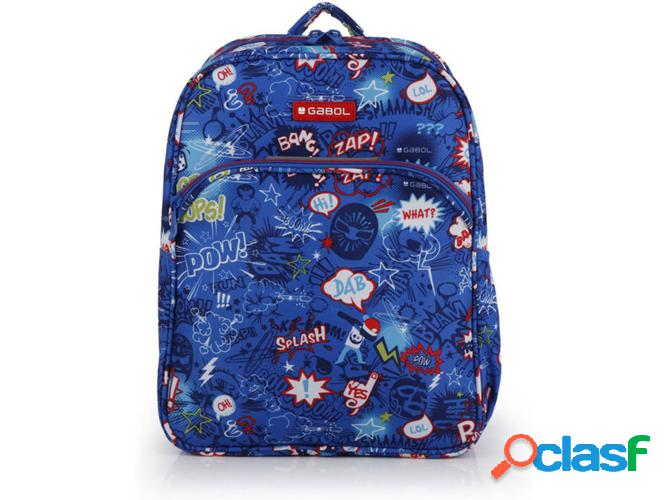 Mochila GABOL Bang (Azul - 38 x 29 x 12 cm - 13 L -