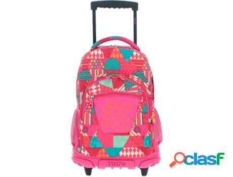 Mochila con Trolley TOTTO Renglones (37x52x25cm -