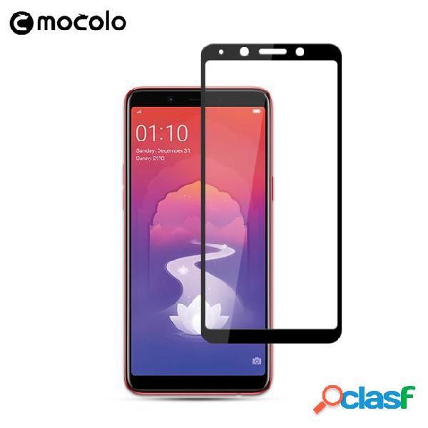 Mocolo ab glue tempered glass film for oppo realme 1 2.5d