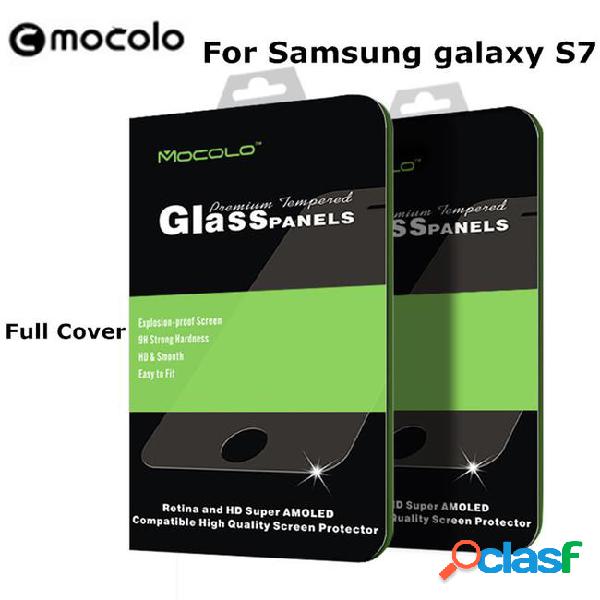 Mocolo screen protector full cover for s7 front film ultra