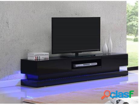 Mueble de TV VENTE UNIQUE Firmament (Negro - Madera -