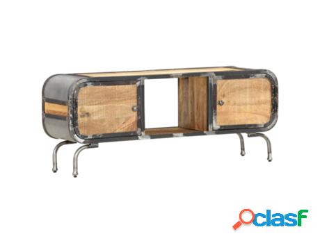 Mueble de TV VIDAXL (Marrón - Madera - 110 x 30 x 42 cm)