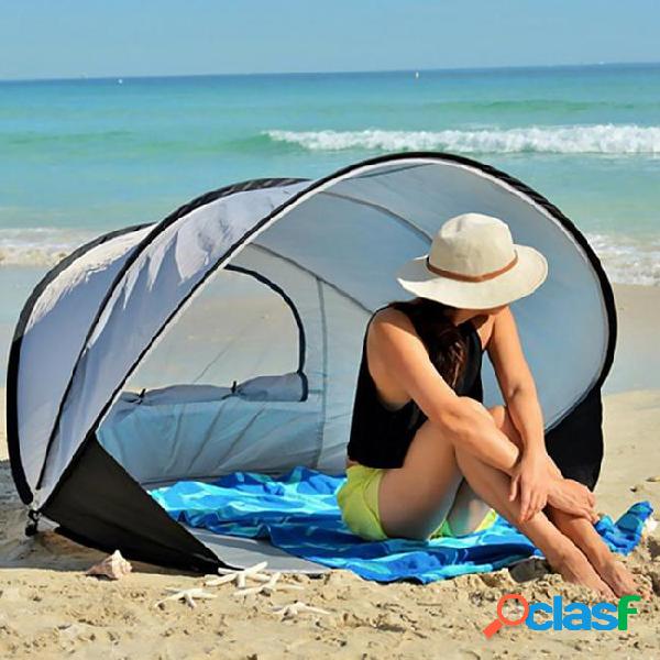 Multi-person beach tent sun shelter quick automatic sun