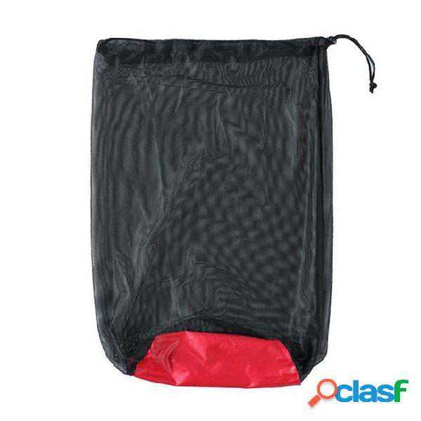 Multifunction nylon waterproof camping sports mesh sack