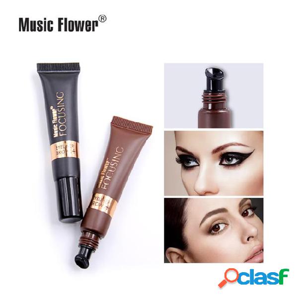 Music flower brand waterproof eyeliner cream makeup gel eye