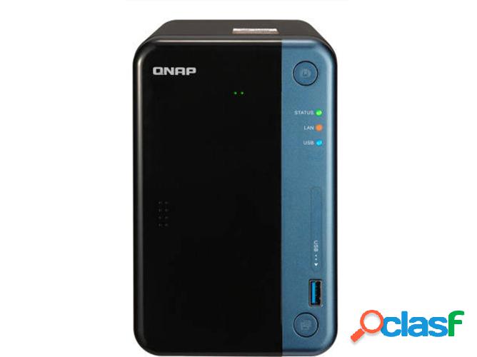 NAS QNAP TS-253BE-2G (2 Bahías - 0 TB)