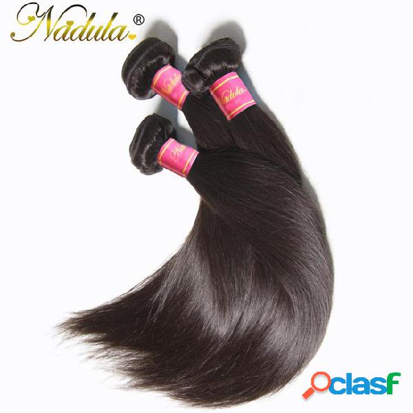 Nadula hair products 1bundle indian straight hair 8-30 inch