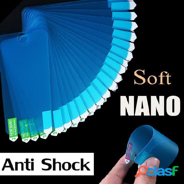 Nano anti-scratch soft screen protector explosion protective