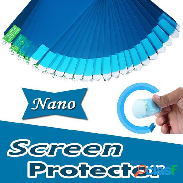 Nano anti-shock soft screen protector explosion protective