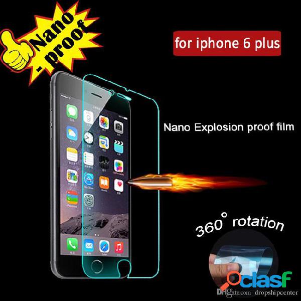 Nano explosion proof protector film cell phone screen
