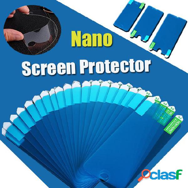 Nano explosion proof screen protector soft film guard
