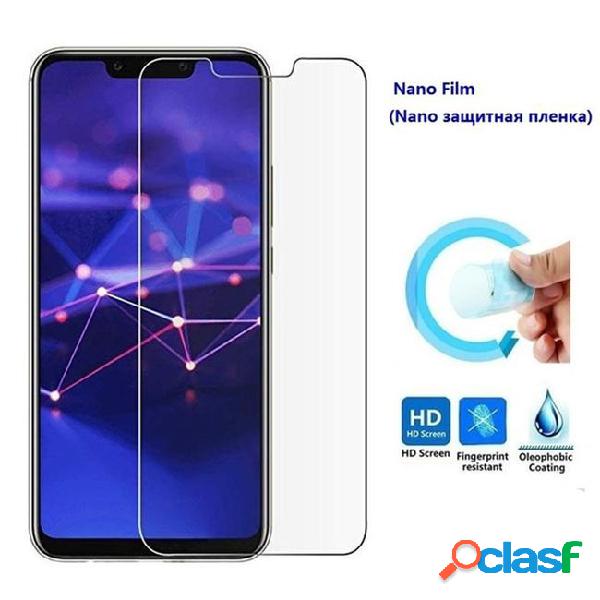 Nano explosion-proof soft glass for huawei p20 lite film for