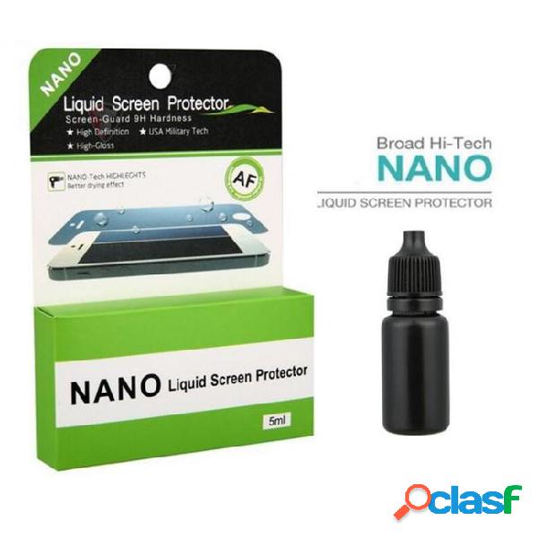 Nano liquid screen protector technology 3d invisible screen