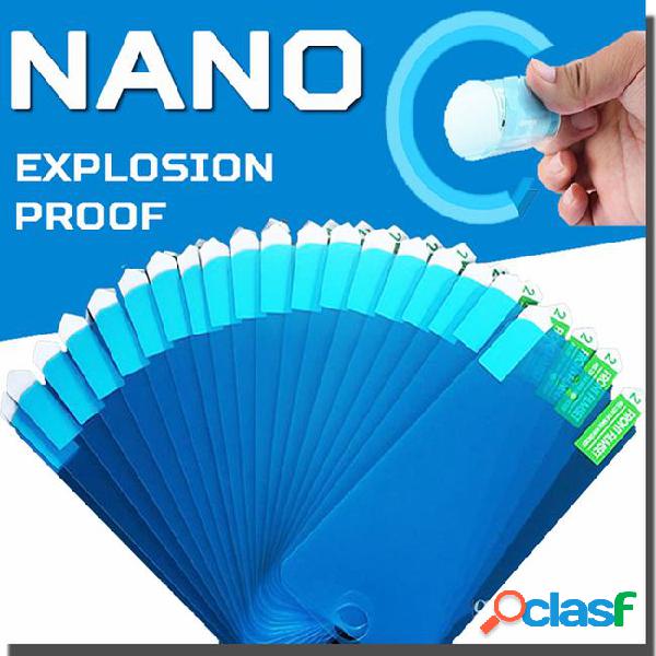 Nano soft screen protector explosion proof protective clear