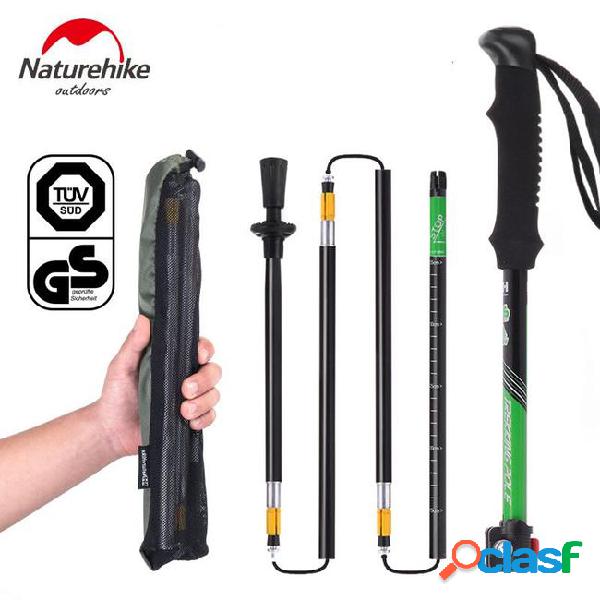 Naturehike 1 pc 7075 aluminium alloy adjustable folding