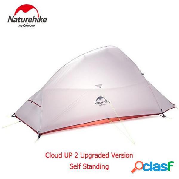 Naturehike 2 person camping tent 20d nylon free standing 2