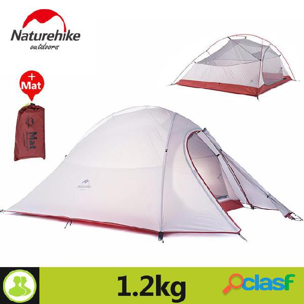 Naturehike 2 person camping tent for hiking holiday 4season