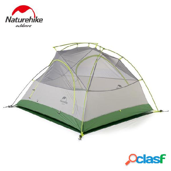 Naturehike 2 person camping tent ultralight 20d silicone