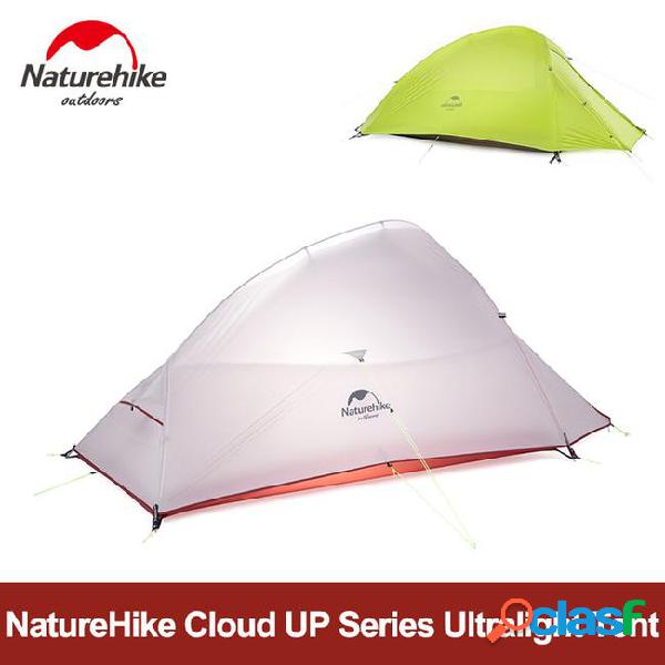 Naturehike camping tent 20d silicone double-layer cloud up