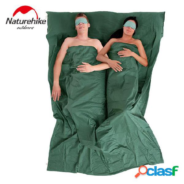 Naturehike double envelope sleeping bag liner cotton