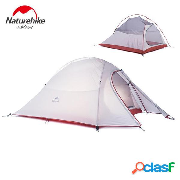 Naturehike factory sell 2 person tent with mat set camping