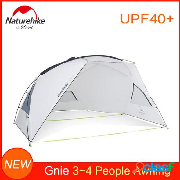 Naturehike family beach shelter sunshade camping awning tent