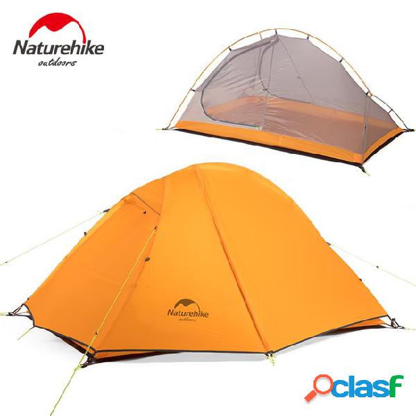 Naturehike outdoor double layer 20d nylon silicon ultralight