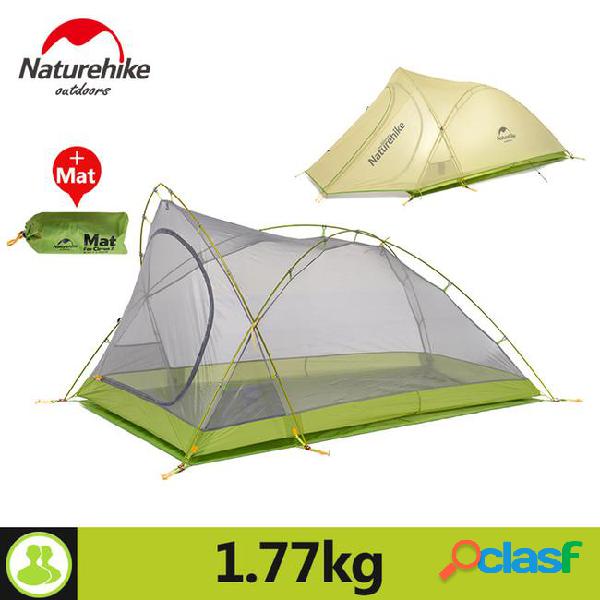 Naturehike tent camping 2 person rainproof 20d silicone