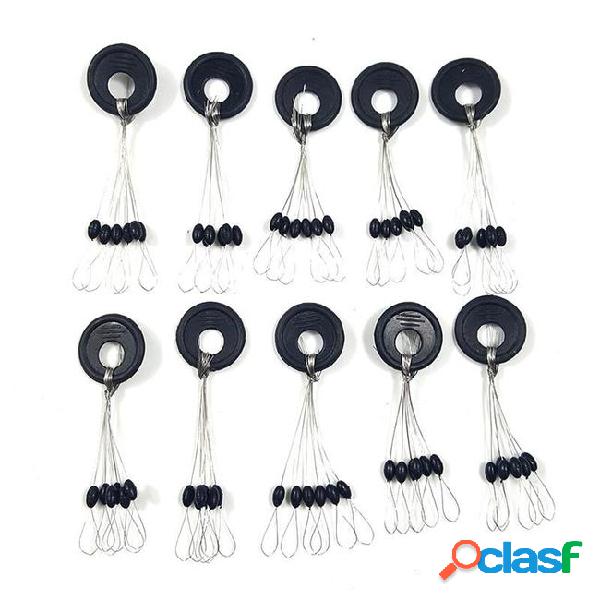 New 10 group 60pcs fishing tackle resistance beans not to