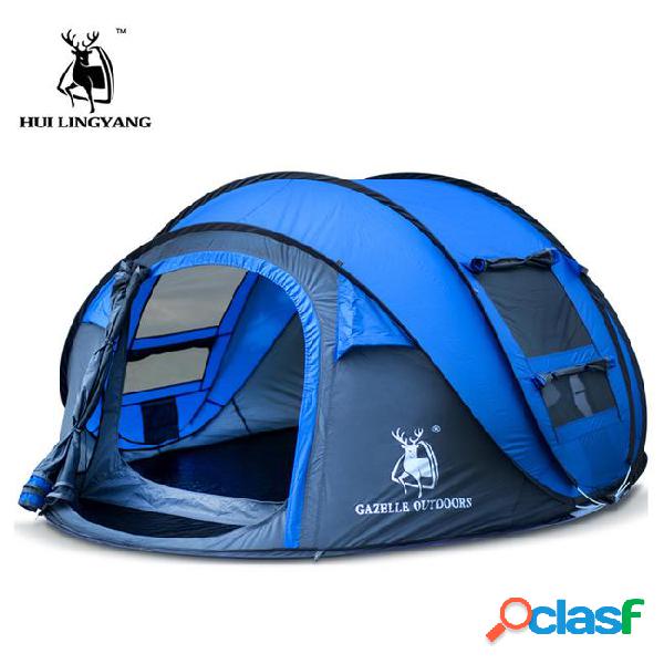 New 3-4 automatic tent outdoor camping tent throwing pop up