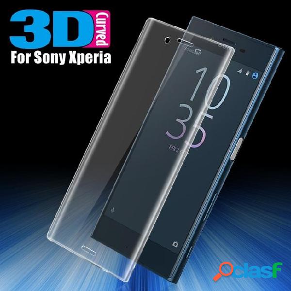 New 3d full cover tempered glass for sony xa ultra x compact